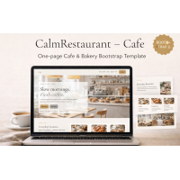 One-page Cafe & Bakery Bootstrap Template – HTML CSS Website Design One-page Cafe & Bakery Bootstrap Template – HTML CSS Website Design