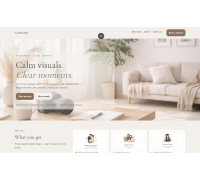 CalmStudio – One-Page Photography Website Template