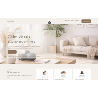 CalmStudio – One-Page Photography Website Template CalmStudio – One-Page Photography Website Template