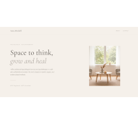 CalmMind – Minimal Therapist Bootstrap Website Template